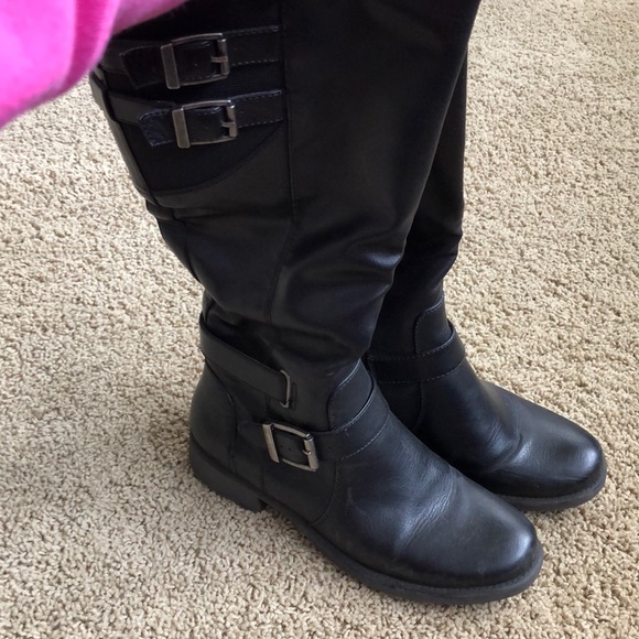 Black leather Boots - Picture 2 of 8